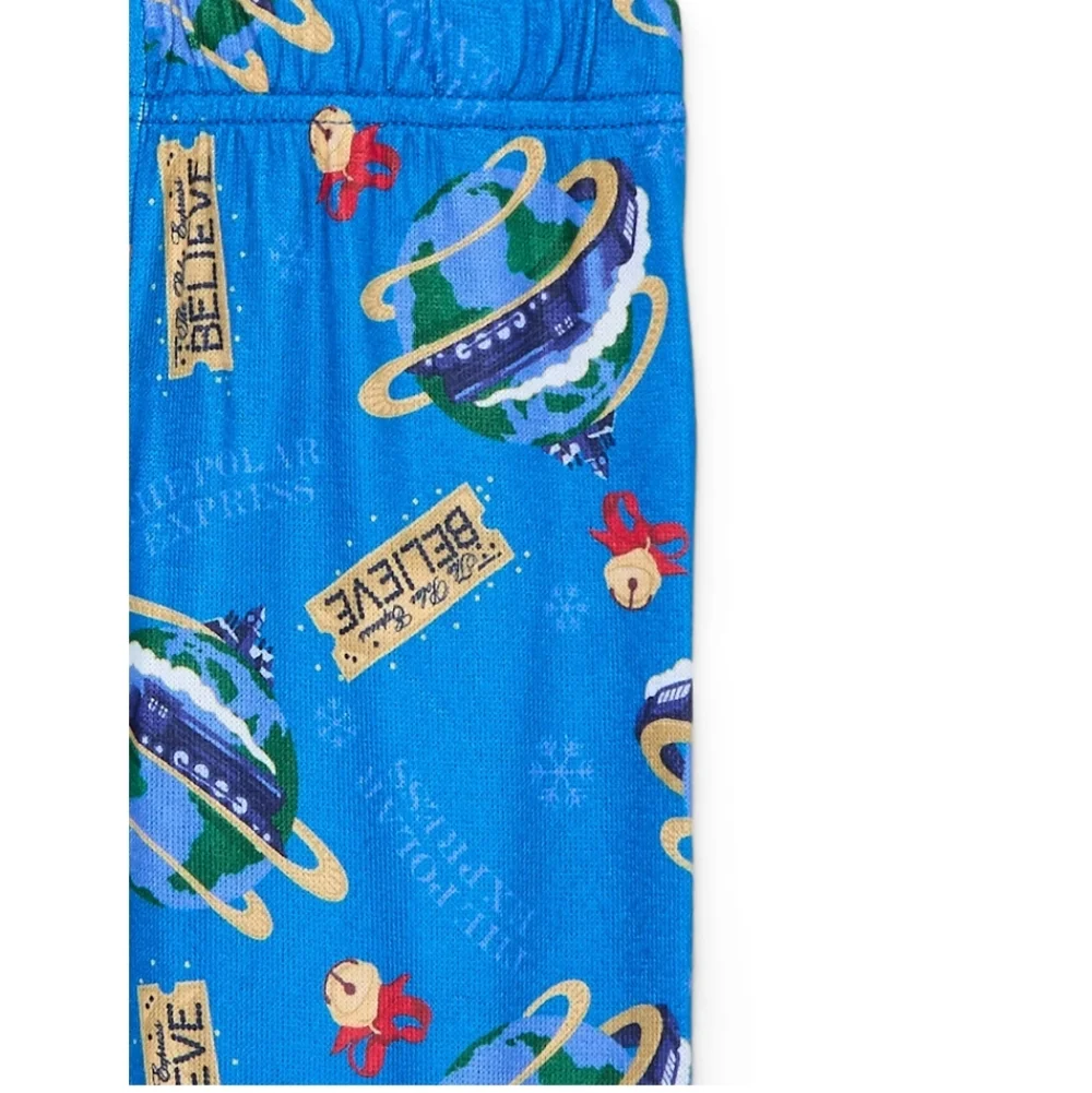 Polar Express Toddlers' Top and Pants Pajama Set,
